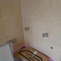 さいたま市南区　お風呂リフォーム　Ｙ様邸　戸建て　リクシル　スパージュ1616 CX 　アクアフィル　ライン照明